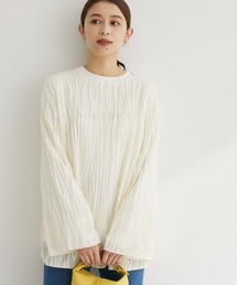 Green　Parks | ウエーブシアープルオーバー(Tシャツ/カットソー)