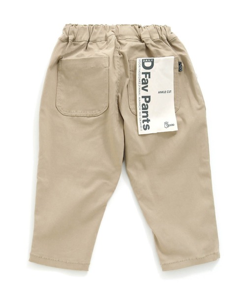 F.O.KIDS(エフオーキッズ)の「F.O.KIDS/エフオーキッズ DAILY FAV PANTS ストレッチパンツ(チノパンツ・キッズ・アイボリー/ブルー/ブラック/ベージュ/パープル/ネイビー/カーキ・140/150/120/130)」の4枚目の写真