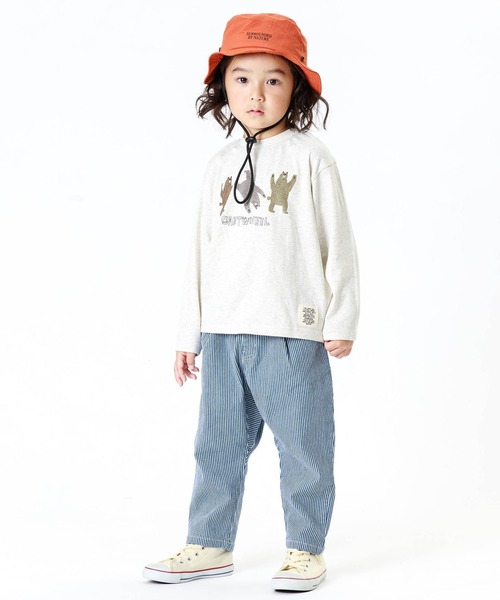 F.O.KIDS(エフオーキッズ)の「F.O.KIDS/エフオーキッズ DAILY FAV PANTS ストレッチパンツ(チノパンツ・キッズ・アイボリー/ブルー/ブラック/ベージュ/パープル/ネイビー/カーキ・140/150/120/130)」の22枚目の写真