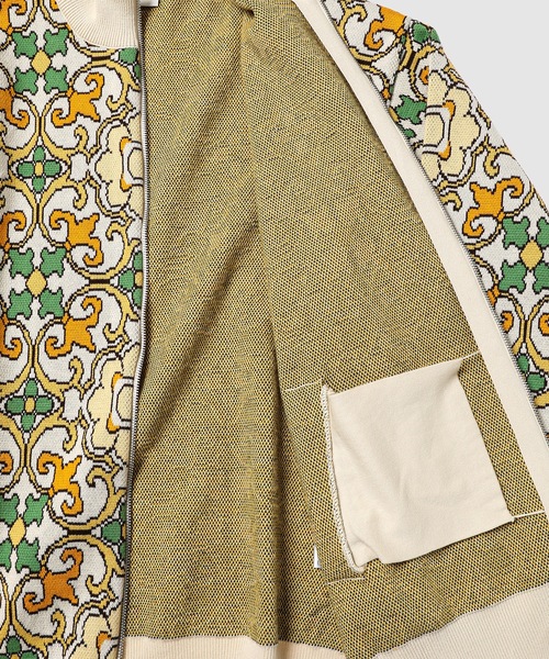 Drole De Monsieur(ドロール ド ムッシュ)の「Le Veste Tricot Faience(ジャージ・メンズ・イエロー・M)」の2枚目の写真