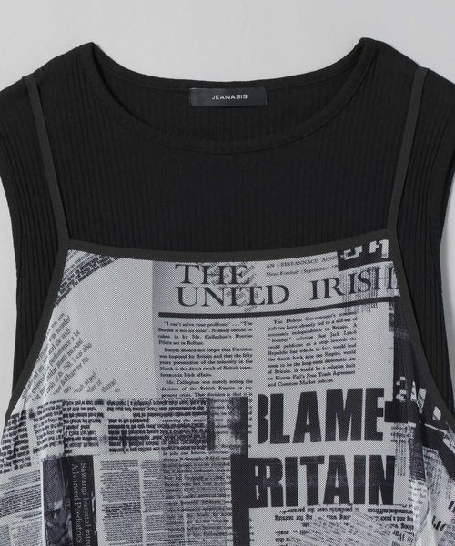 JEANASIS（ジーナシス）の「マルチWAYシアーキャミ2P/194160（ワンピース・レディース・マルチ/ホワイト系その他/オレンジ系その他/ピンク系その他/グレー系その他/ブルー系その他・FREE）」の14枚目の写真