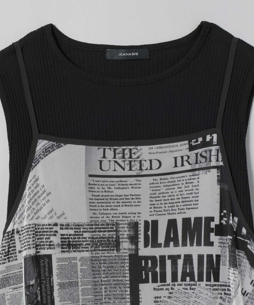 JEANASIS（ジーナシス）の「マルチWAYシアーキャミ2P/194160（ワンピース・レディース・マルチ/ホワイト系その他/オレンジ系その他/ピンク系その他/グレー系その他/ブルー系その他・FREE）」の9枚目の写真