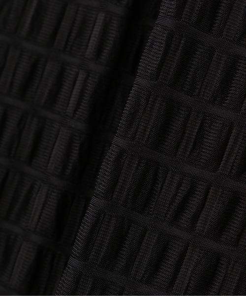 FREE'S MART（フリーズマート）の「シャーリングシアーキャミワンピース（ワンピース・レディース・ブラック/ホワイト・FREE）」の15枚目の写真