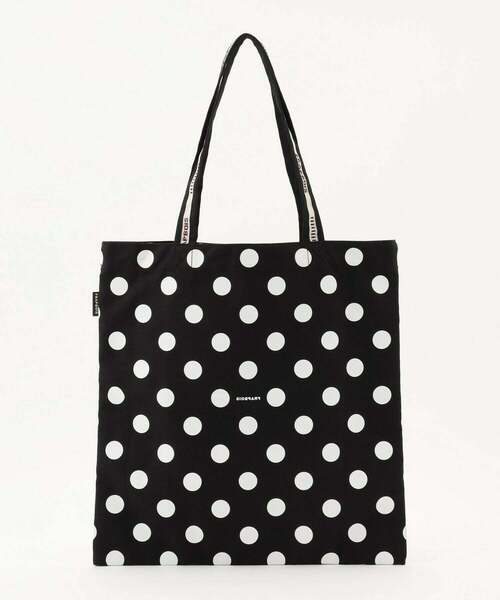 FRAPBOIS（フラボア）の「ドットロゴトート（トートバッグ・レディース・ブラック/キナリ・FREE）」の12枚目の写真