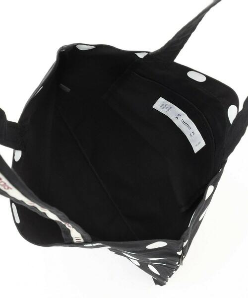 FRAPBOIS（フラボア）の「ドットロゴトート（トートバッグ・レディース・ブラック/キナリ・FREE）」の6枚目の写真