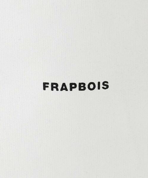 FRAPBOIS（フラボア）の「ドットロゴトート（トートバッグ・レディース・ブラック/キナリ・FREE）」の21枚目の写真