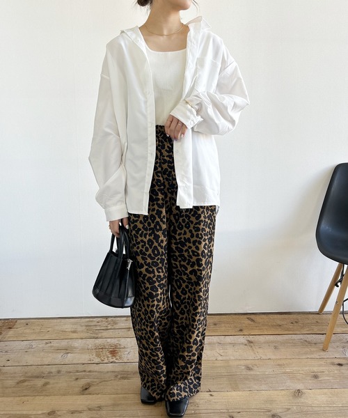 Kotoe(コトエ)の「ビッグシャツ ドロップショルダー 白シャツ ホワイト(シャツ/ブラウス・レディース・ホワイト・FREE)」の14枚目の写真