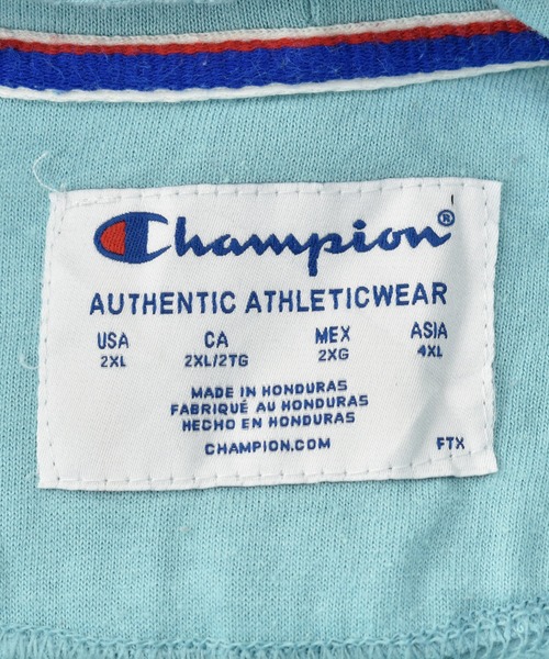 Champion（チャンピオン）の「【ヴィンテージ古着】Champion / チャンピオン フロント刺繍 ハイネック スウェットパーカー（パーカー・メンズ・ブルー・XX-LARGE）」の8枚目の写真