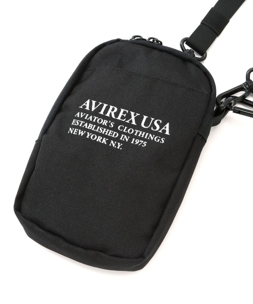 AVIREX（アヴィレックス）の「NECK HOLDER / ネック ホルダー ショルダーバッグ / マルチ ショルダーバッグ / AVIREX / アヴィレックス（ショルダーバッグ・メンズ・グリーン/ブラック/ブルー・F）」の13枚目の写真