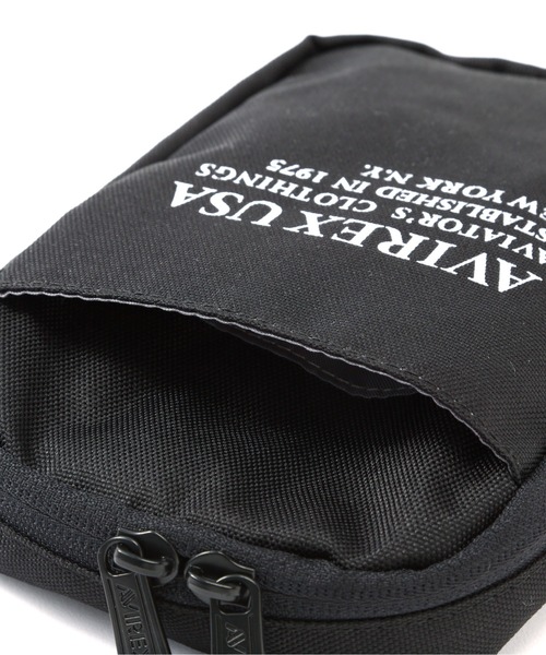 AVIREX（アヴィレックス）の「NECK HOLDER / ネック ホルダー ショルダーバッグ / マルチ ショルダーバッグ / AVIREX / アヴィレックス（ショルダーバッグ・メンズ・グリーン/ブラック/ブルー・F）」の8枚目の写真