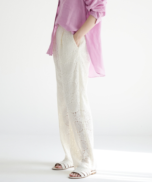 IENA（イエナ）の「レースタックスラックス（その他パンツ）」 - WEAR