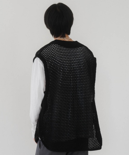 【ぽたと⭐︎】Knuth Marf ジャケット ベスト ブラック Knuth Marf - 2025 AW | Sir online store / サー オンラインストア