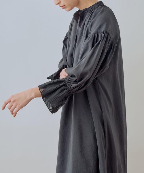 kha:ki（カーキ）の「「KHA:KI / カーキ」GATHER JQ DRESS（ワンピース
