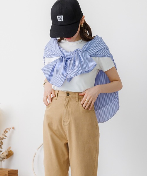 セール】今なら490円！大人女子×フェミニンの大定番◎2WAY ストライプ