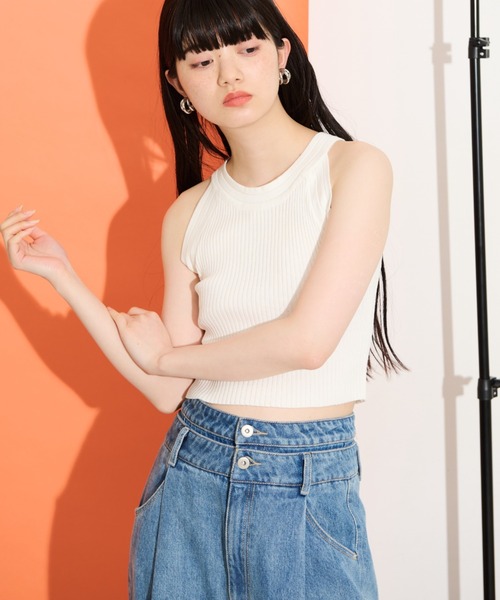 Louren アメスリタンクトップ THE YOn（ザヨン）の「アメスリリブニットタンクトップ（タンク