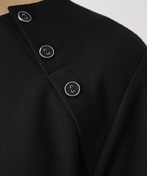 grove（グローブ）の「◆サイドプリーツカノコワンピース（ワンピース・レディース・ナチュラル/ブラック/ネイビー・02/03/04/01/05）」の8枚目の写真