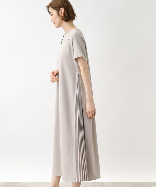 grove（グローブ）の「◆サイドプリーツカノコワンピース（ワンピース・レディース・ナチュラル/ブラック/ネイビー・02/03/04/01/05）」の20枚目の写真