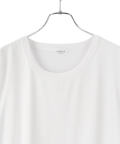 JUNRED(ジュンレッド)の「ルーズノースリーブカットソー(タンクトップ・メンズ・ブラック/ホワイト・S/L/M)」の6枚目の写真