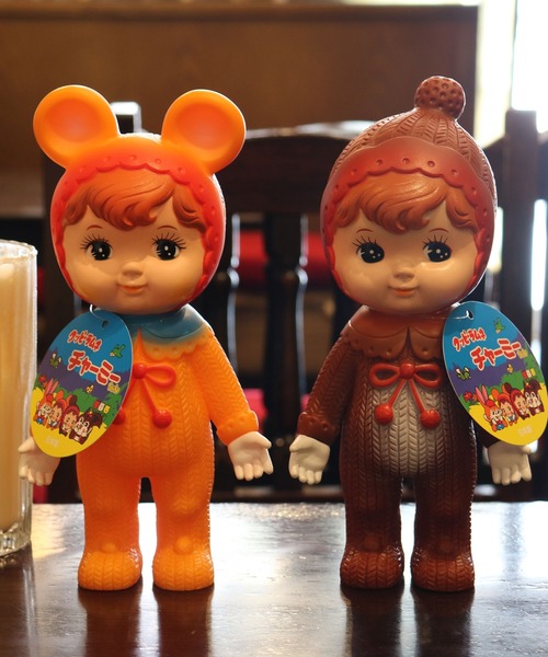 SiNCERE(シンシア)の「クッピーラムネ×チャーミーちゃんコラボ フィギュア(ソフビ人形)(フィギュア・レディース・ブラウン/オレンジ・FREE)」の6枚目の写真