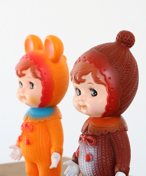SiNCERE(シンシア)の「クッピーラムネ×チャーミーちゃんコラボ フィギュア(ソフビ人形)(フィギュア・レディース・ブラウン/オレンジ・FREE)」の14枚目の写真