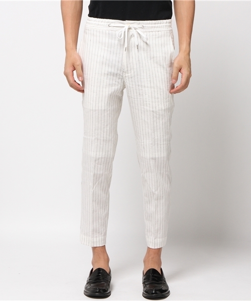 ABAHOUSE（アバハウス）の「ストレッチリネンイージーパンツ（その他パンツ・メンズ・ホワイト/カーキ/ネイビー・2/3/4）」の6枚目の写真