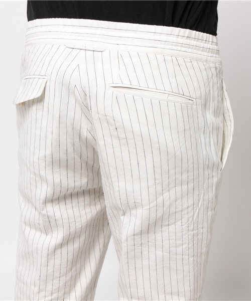 ABAHOUSE（アバハウス）の「ストレッチリネンイージーパンツ（その他パンツ・メンズ・ホワイト/カーキ/ネイビー・2/3/4）」の8枚目の写真