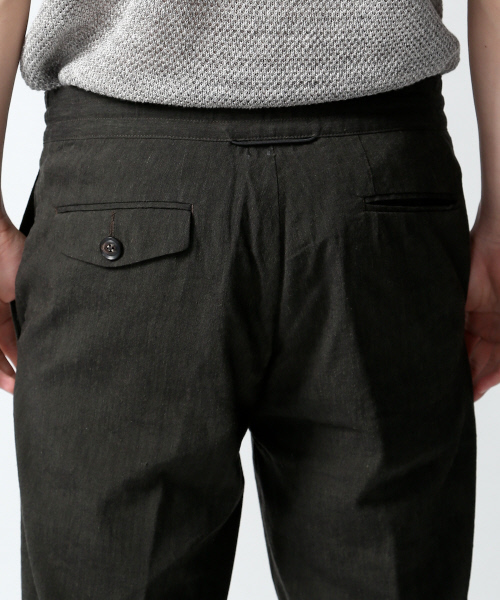 ABAHOUSE（アバハウス）の「ストレッチリネンイージーパンツ（その他パンツ・メンズ・ホワイト/カーキ/ネイビー・2/3/4）」の19枚目の写真