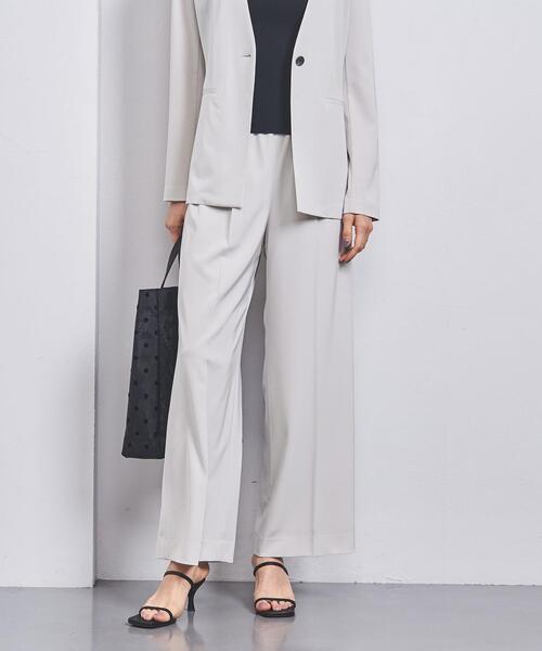 UNITED ARROWS(ユナイテッドアローズ)の「FEEL FREE LIGHT イージーパンツ(その他パンツ・レディース・ライトグレー/ネイビー・36/38/40)」の1枚目の写真