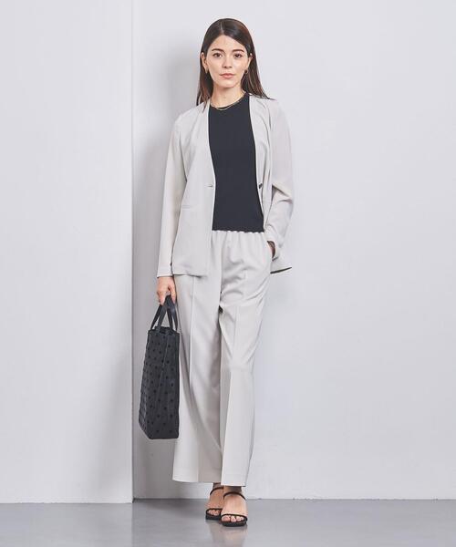 UNITED ARROWS(ユナイテッドアローズ)の「FEEL FREE LIGHT イージーパンツ(その他パンツ・レディース・ライトグレー/ネイビー・36/38/40)」の8枚目の写真