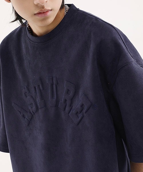 WESTBOY（ウエストボーイ）の「ビッグシルエットロゴTシャツWOK23S3TP06【WB ORIGINALS】（Tシャツ/カットソー・メンズ・ブラウン/ネイビー/ベージュ・L/M/XL）」の10枚目の写真