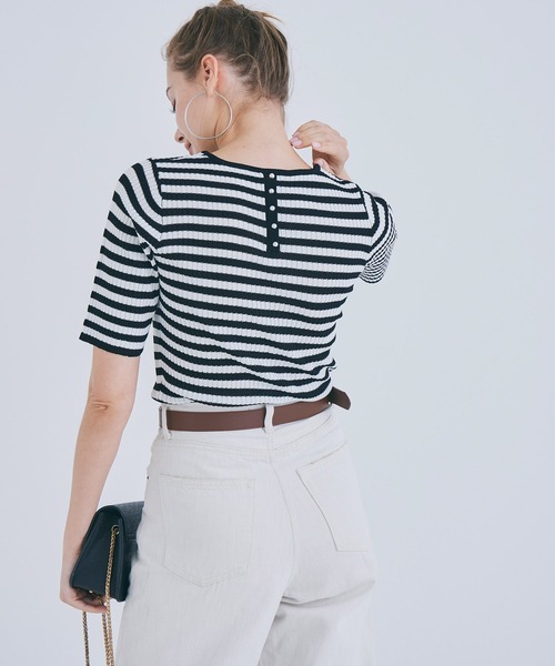 coca（coca）（コカ）の「フェイクレザー太ベルト（ベルト・レディース・ブラウン/ブラック・ONE SIZE）」の9枚目の写真