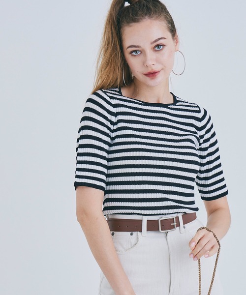 coca（coca）（コカ）の「フェイクレザー太ベルト（ベルト・レディース・ブラウン/ブラック・ONE SIZE）」の12枚目の写真