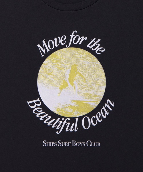 SHIPS.me(シップスミー)の「【ZOZO限定】SHIPS.me: UpDRIFT OCEAN Tee(Tシャツ/カットソー・メンズ・ブラック/ライトホワイト/ホワイト/ホワイト×ブルー/ホワイト×ネイビー/ホワイト×ピンク/ナチュラル/ブラック×イエロー・S/M/L/XL)」の12枚目の写真