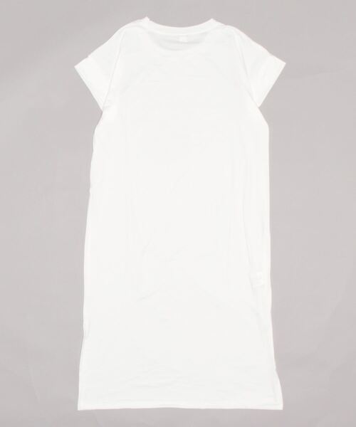 LOPASS(ロパス)の「半袖Tシャツワンピース(ワンピース・レディース・ホワイト/ブラック/グレー/モカ・M/L)」の5枚目の写真