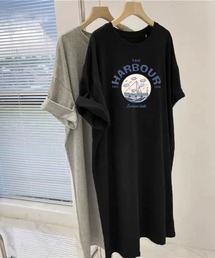 LOPASS（ロパス）の「半袖Tシャツワンピース（ワンピース）」