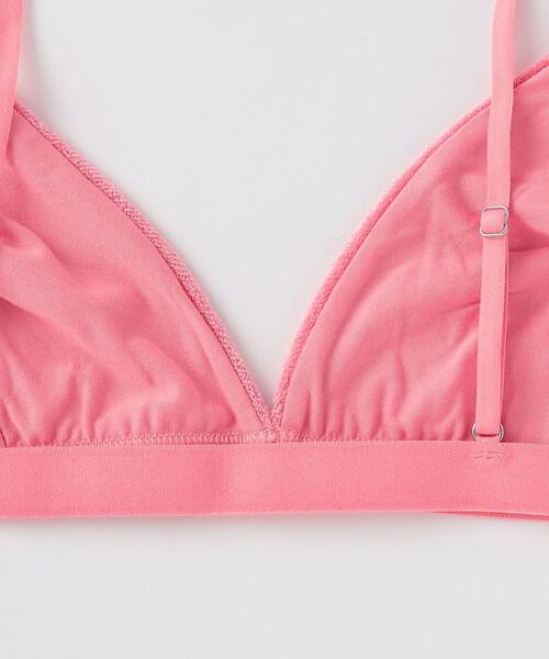 user_9966e1a6 ローズ スティーブンスプラウス ジッピー BASERANGE＞MISSISSIPPI BRA ZUI PINK/ブラ（ブラジャー