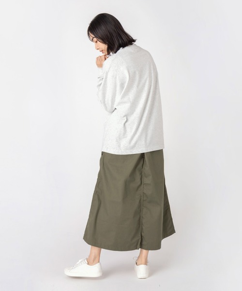 L.L.Bean（エルエルビーン）の「【JAPAN EDITION】ユニオン・ロングスリーブ・Tシャツ（Tシャツ/カットソー・レディース・ホワイト/ベージュ/グリーン/ライトグレー/ネイビー/ネイビー系・MEDIUM）」の20枚目の写真