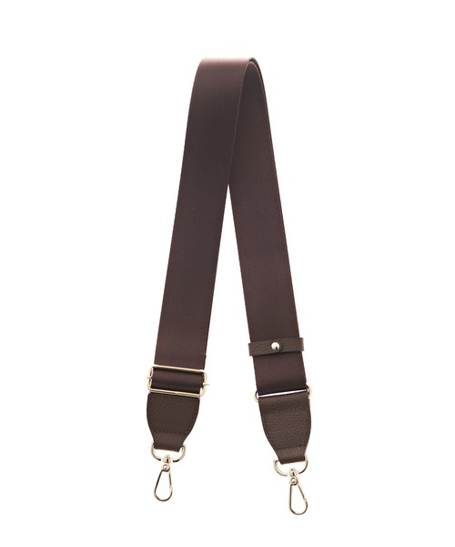 russet（ラシット）の「アレンジショルダーベルト[NYLON](CE-1145)（ベルト・レディース・グレー/ダークブラウン/ダークグレー/ピンク/ブラック/ネイビー/パープル/イエロー/オレンジ・FREE）」の4枚目の写真