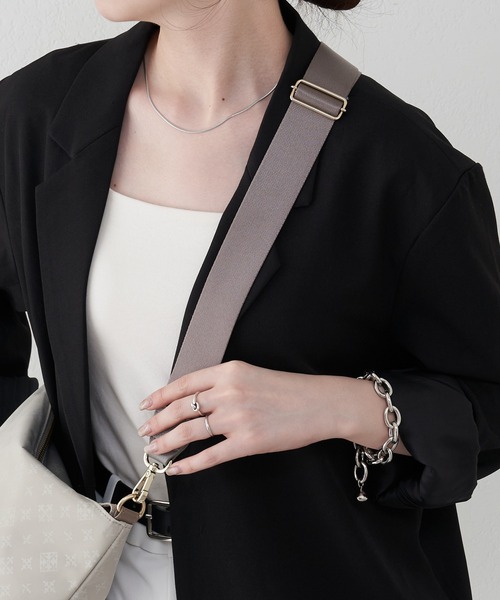russet（ラシット）の「アレンジショルダーベルト[NYLON](CE-1145)（ベルト・レディース・グレー/ダークブラウン/ダークグレー/ピンク/ブラック/ネイビー/パープル/イエロー/オレンジ・FREE）」の16枚目の写真