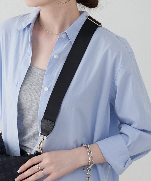 russet（ラシット）の「アレンジショルダーベルト[NYLON](CE-1145)（ベルト・レディース・グレー/ダークブラウン/ダークグレー/ピンク/ブラック/ネイビー/パープル/イエロー/オレンジ・FREE）」の18枚目の写真