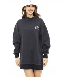 【直営店限定】BILLABONG レディース MOCK NECK SWEAT ONEPIECE スウェットワンピース 【2023年秋冬モデル】