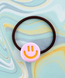 VIBGYOR Women | 【urge select】ニコちゃん スマイル カラフル ヘアゴム【8色展開】(ヘアゴム)