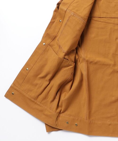 430(フォーサーティ)の「【430】CT 3rd JACKET(カバーオール・メンズ・ベージュ/オレンジ/ブラック/チャコールグレー・2/1)」の6枚目の写真