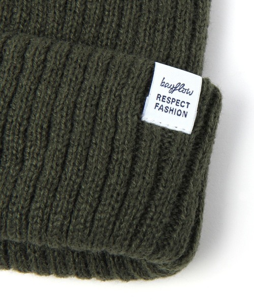 BAYFLOW（ベイフロー）の「ニットワッチ（KIDS）（ニットキャップ/ビーニー・キッズ・ブラック/パープル/オレンジ/カーキ・FREE）」の17枚目の写真