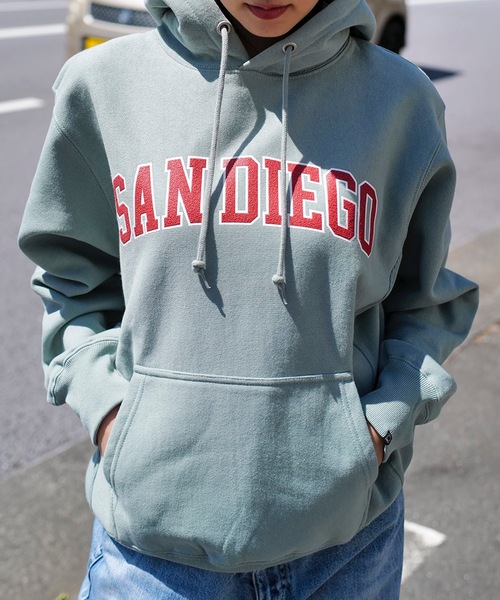 roial（ロイアル）の「FLEECE/ROIAL(ロイアル)SANDIEGOプルオーバーパーカー・フーディー（その他アウター・メンズ・オートミール/ブルー/グリーン系その他3/ベージュ・MEDIUM/LARGE/X-LARGE）」の11枚目の写真