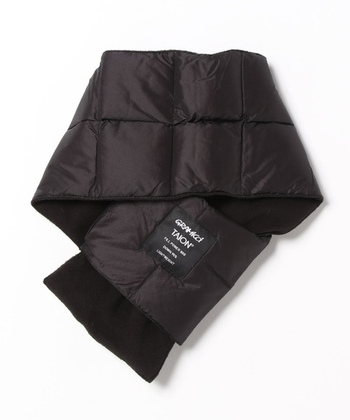 Gramicci（グラミチ）の「『GRAMICCI × TAION』DOWN SCARF（マフラー・レディース・ブラック/グレー/オリーブ/パープル・FREE）」の9枚目の写真