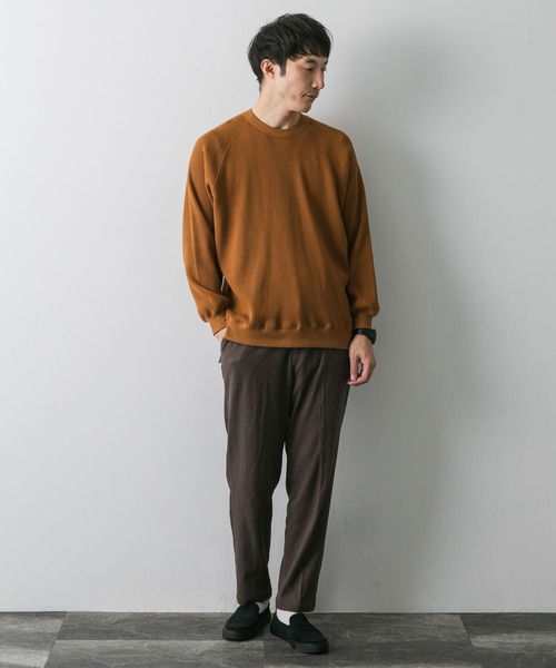 URBAN RESEARCH DOORS（アーバンリサーチドアーズ）の「『XLサイズあり』『UR TECH』ワッフルロングスリーブTシャツ（Tシャツ/カットソー・メンズ・ベージュ系その他/オレンジ/ブルー系その他/チャコールグレー・X-LARGE/LARGE/MEDIUM）」の18枚目の写真