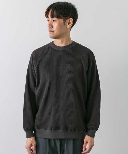 URBAN RESEARCH DOORS（アーバンリサーチドアーズ）の「『XLサイズあり』『UR TECH』ワッフルロングスリーブTシャツ（Tシャツ/カットソー・メンズ・ベージュ系その他/オレンジ/ブルー系その他/チャコールグレー・X-LARGE/LARGE/MEDIUM）」の20枚目の写真