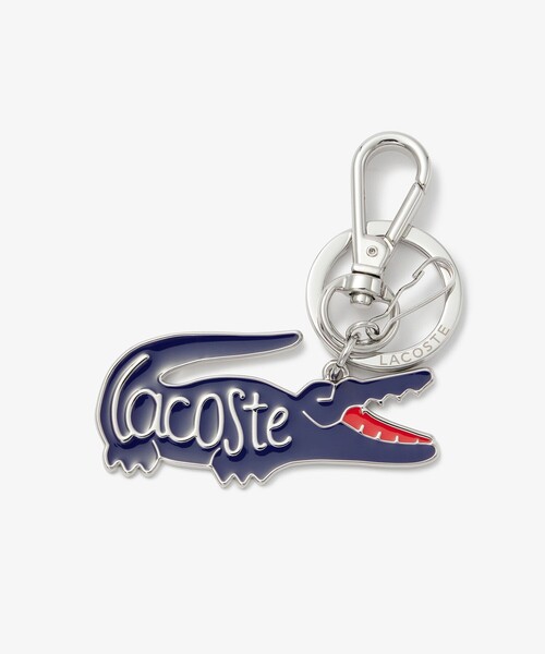 LACOSTE（ラコステ）の「クイーポ ワニロゴメタルプレートキーホルダー