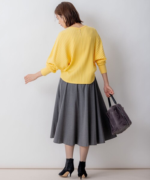 【セール】BOREROリブドルマン ニット（ニット/セーター）｜組曲（クミキョク）